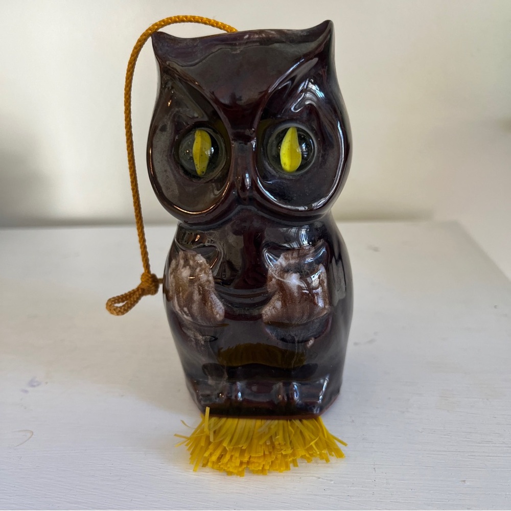 Norcrest ceramic pottery Owl Bell Vintage